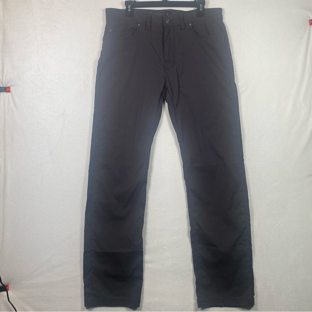 Prana Brion Pants Gray Slim Fit Size 33